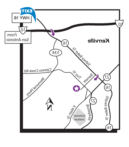 Map Kerrville Location